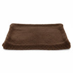 Kodi & Co. brown plush pet blanket with a soft, textured surface for dogs and cats